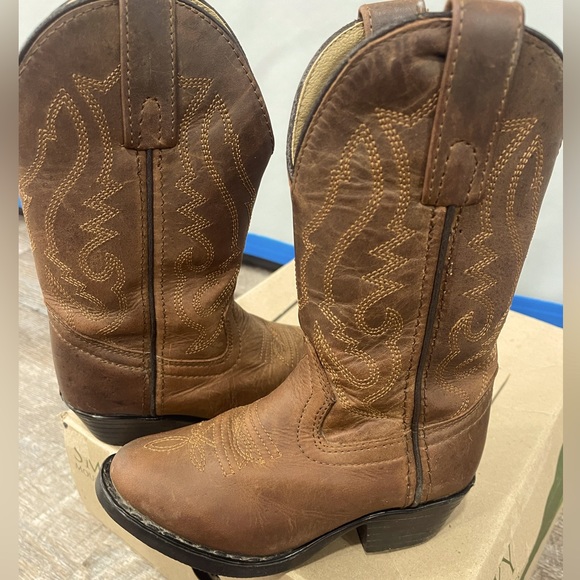 Rocky Mountain Boots Other - Kids Brown Western Cowboy Boots - Classic Pull-On Style